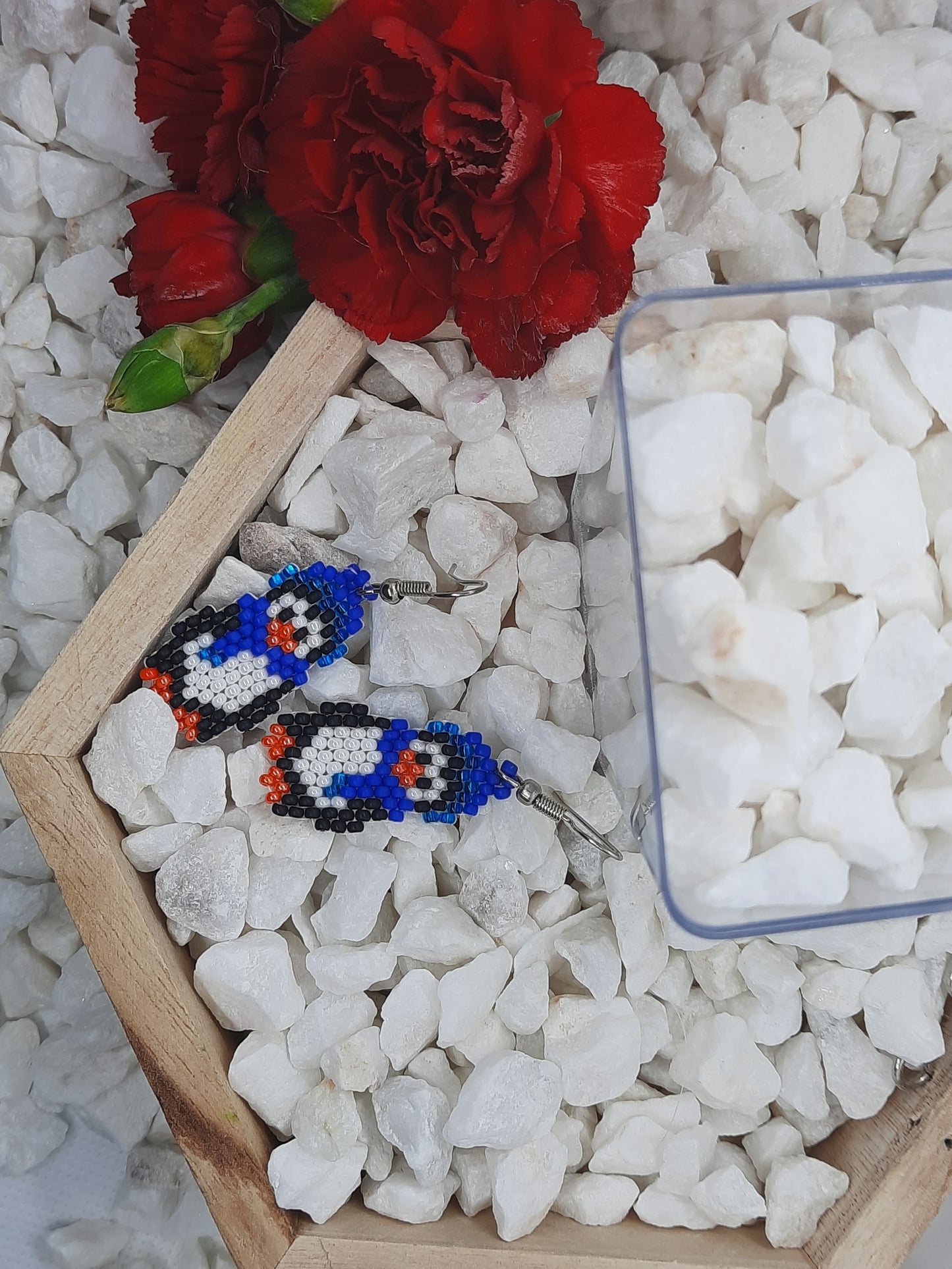 Brickstitch Chilly Penguin Earring