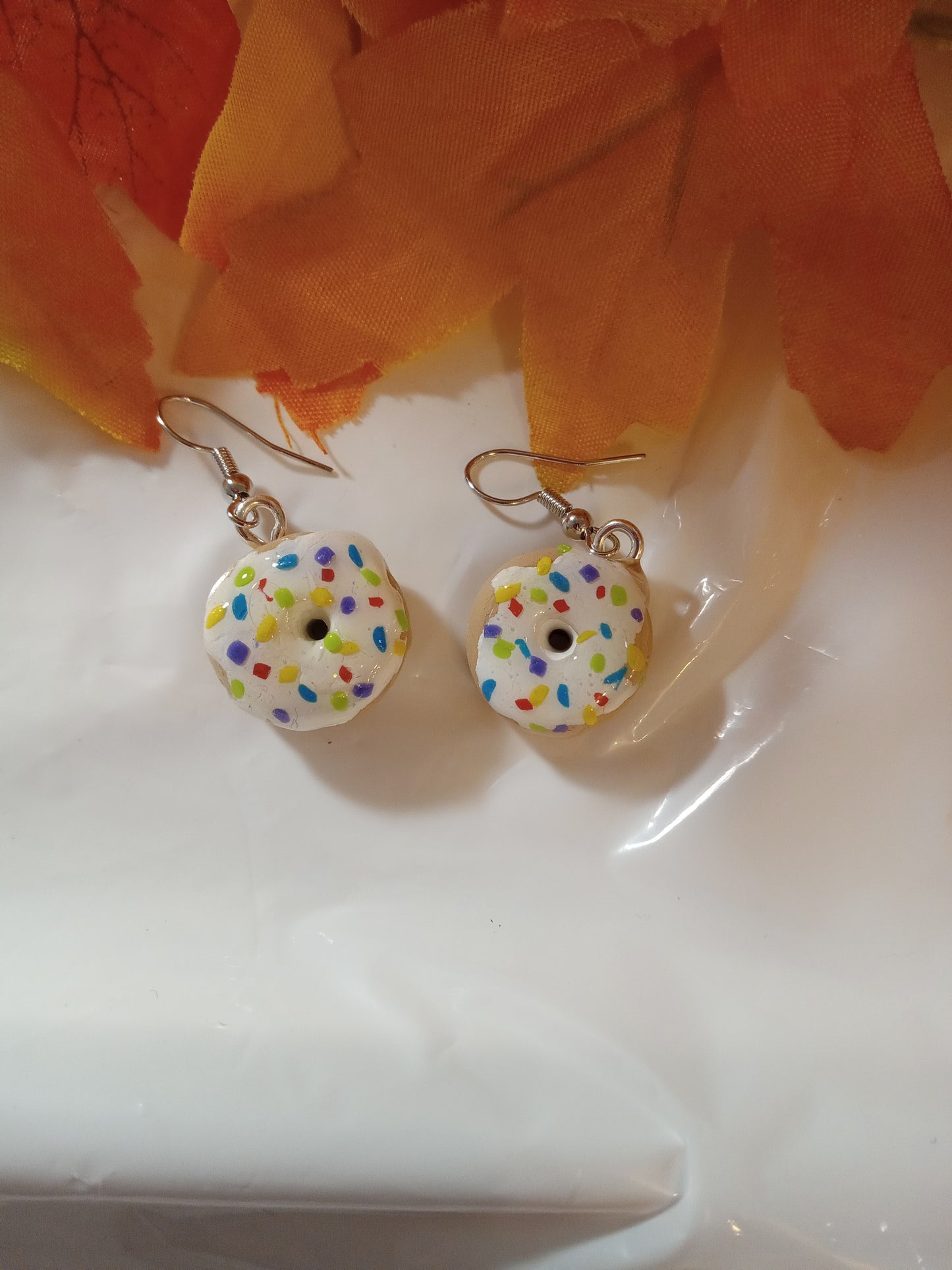 Donut, I look Good ? Clay Earrings