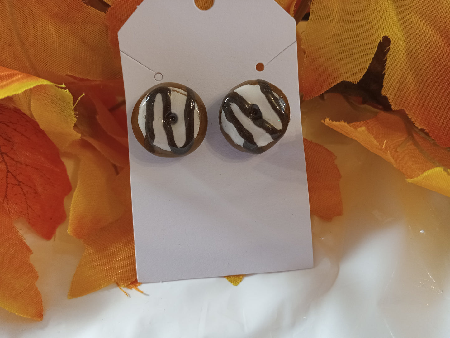 Donut, I look Good ? Clay Earrings