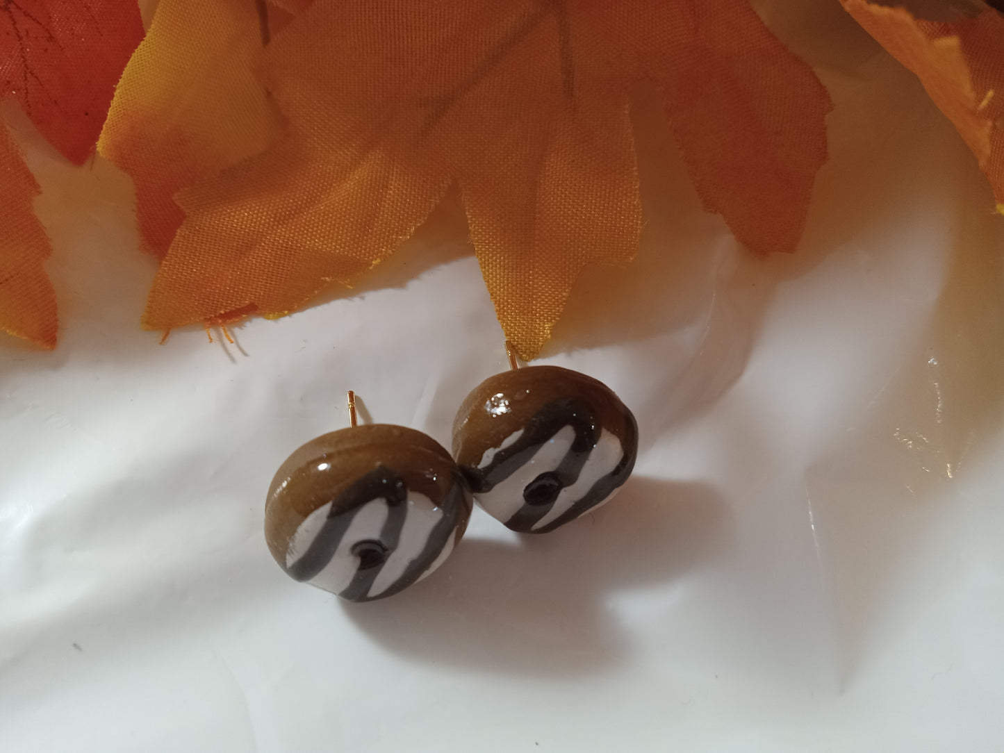 Donut, I look Good ? Clay Earrings