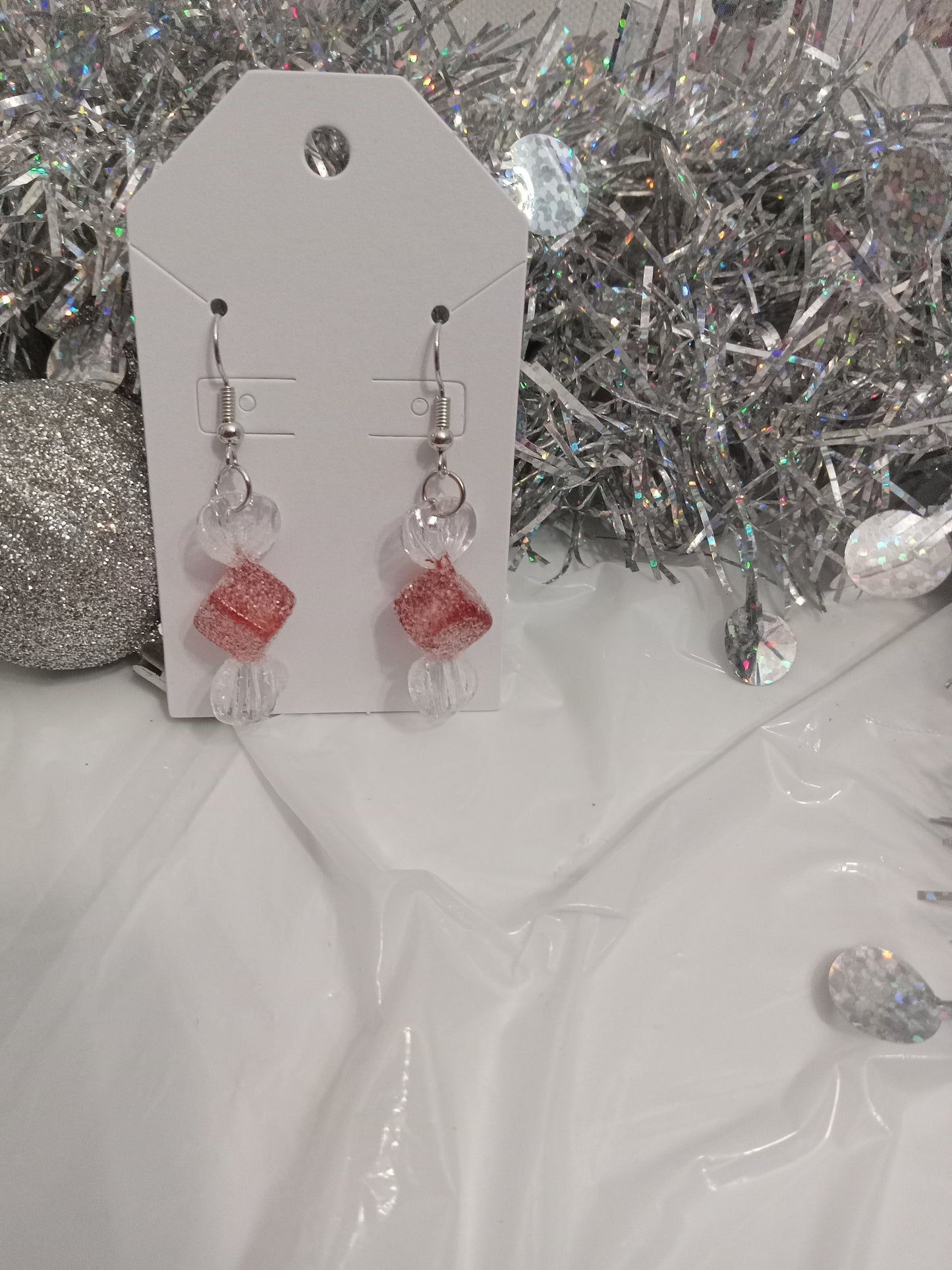Christmas Candy Earrings