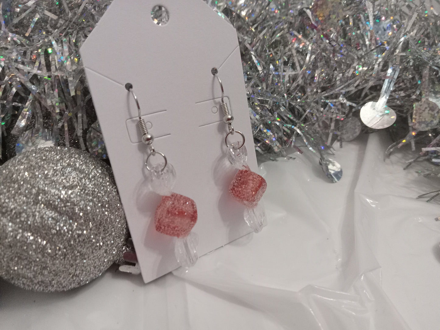 Christmas Candy Earrings