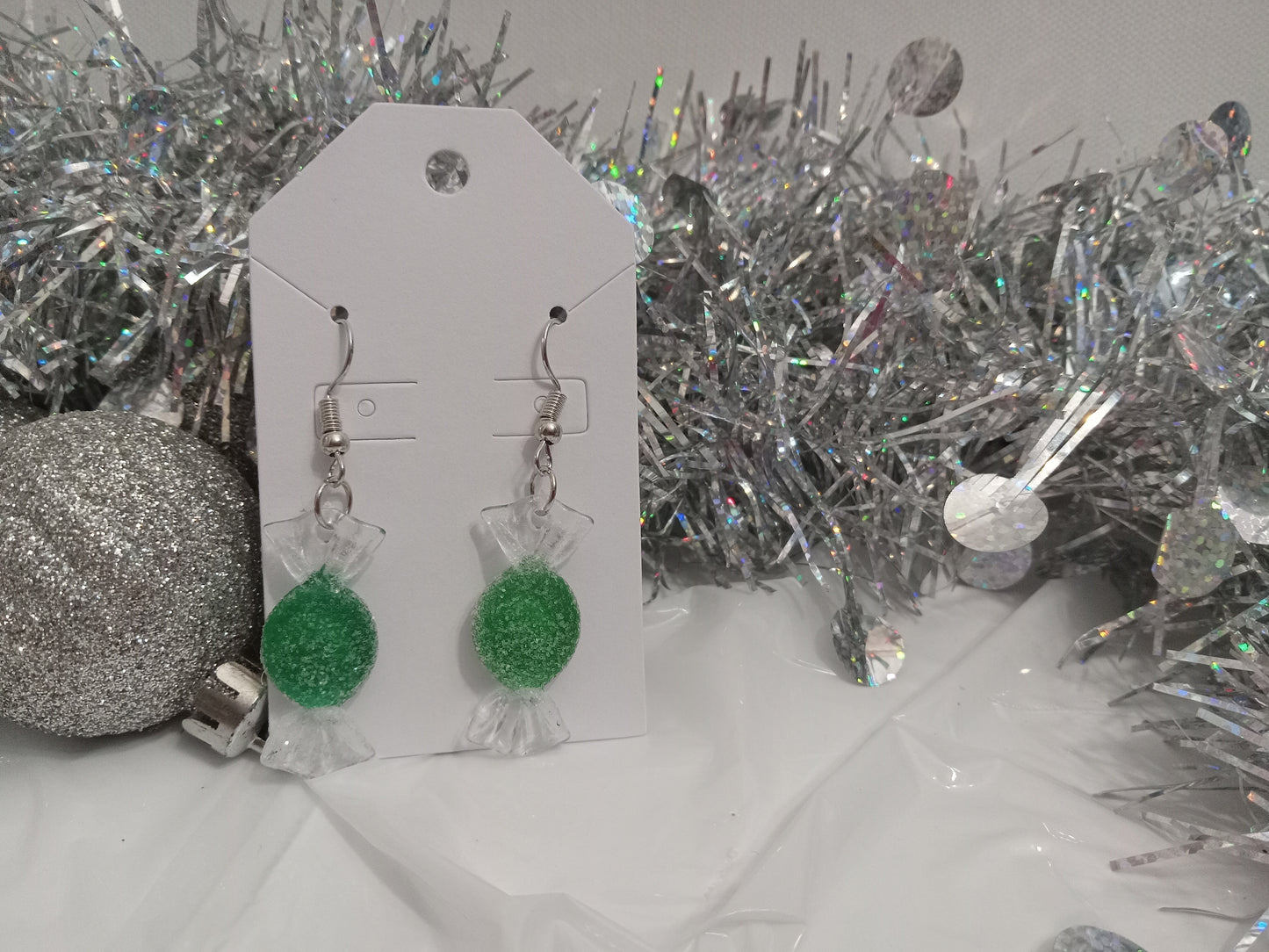 Christmas Candy Earrings