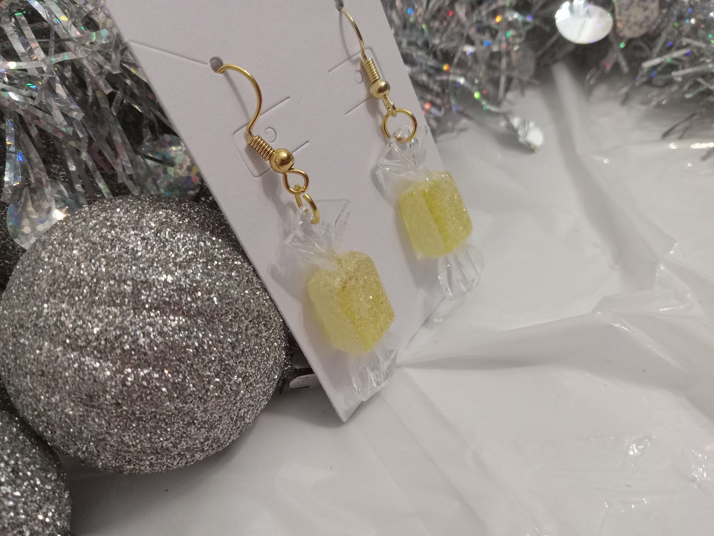 Christmas Candy Earrings