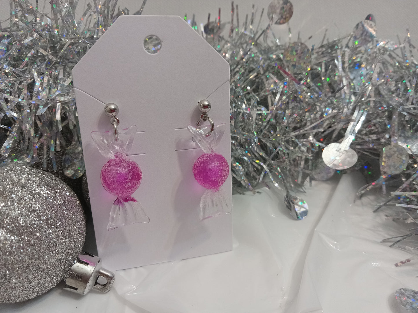 Christmas Candy Earrings