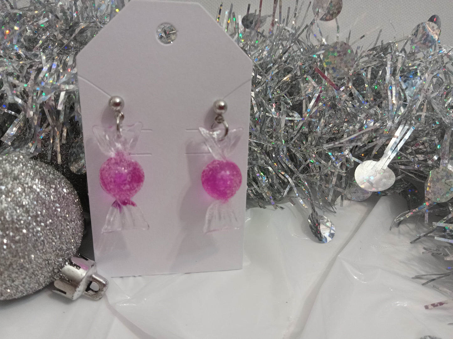 Christmas Candy Earrings