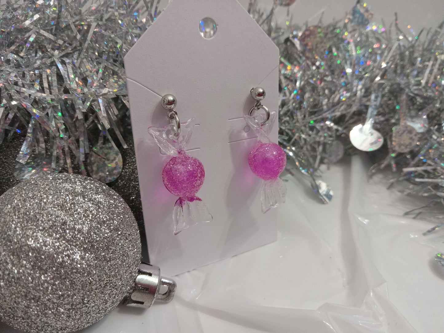 Christmas Candy Earrings