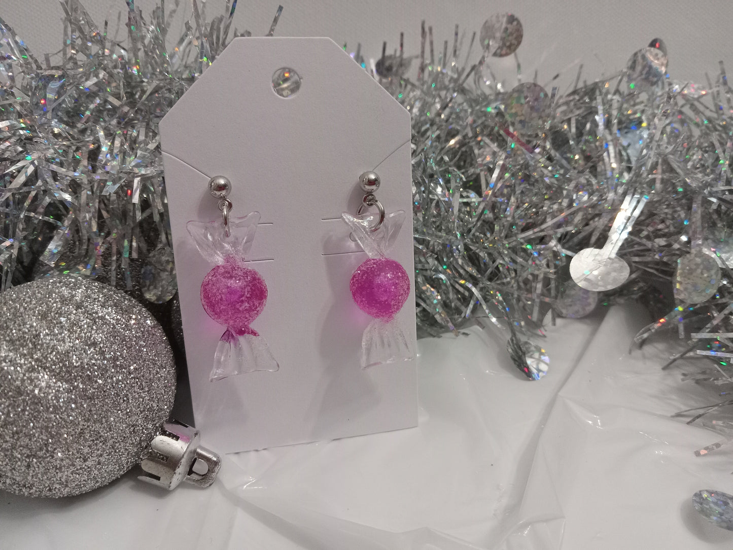 Christmas Candy Earrings