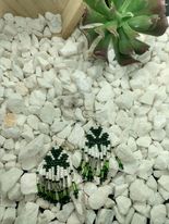 Clover Fringe Earrings