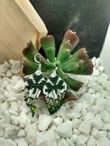 Clover Fringe Earrings