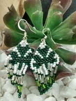 Clover Fringe Earrings