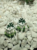 Clover Fringe Earrings
