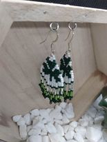 Clover Fringe Earrings