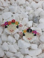 Floral Lambs Spring Earrings