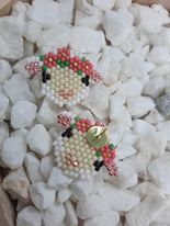 Floral Lambs Spring Earrings