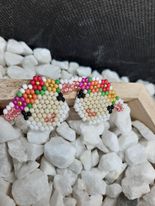 Floral Lambs Spring Earrings