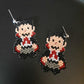 Count Dracula Brickstitch Earrings