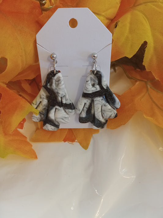 Boo-Tiful Clay Earrings