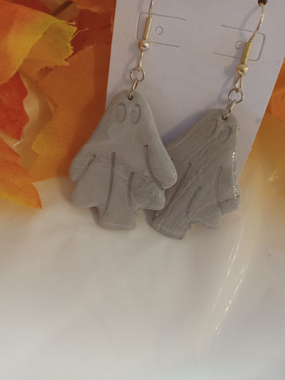 Boo-Tiful Clay Earrings