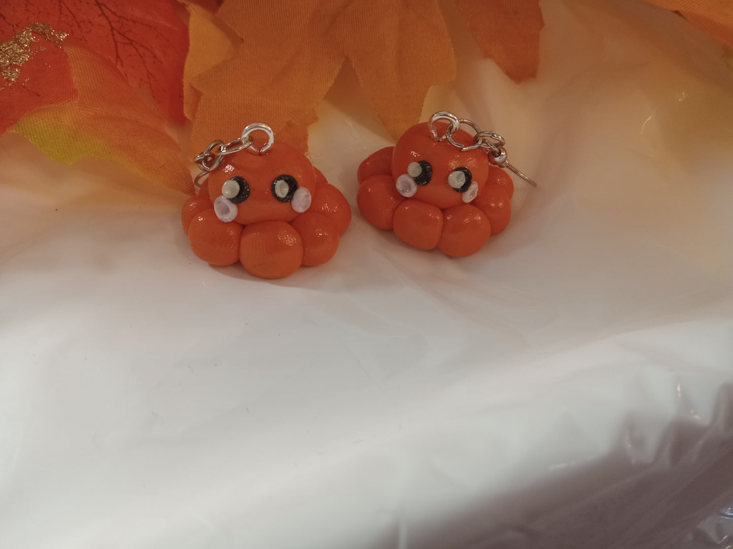 Cutie Pie Clay Octopus Earrings