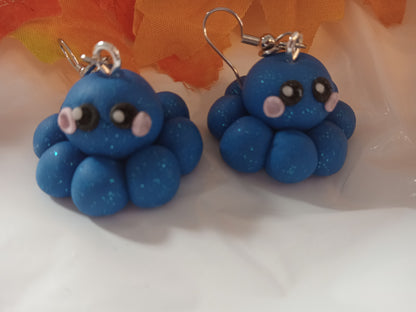 Cutie Pie Clay Octopus Earrings