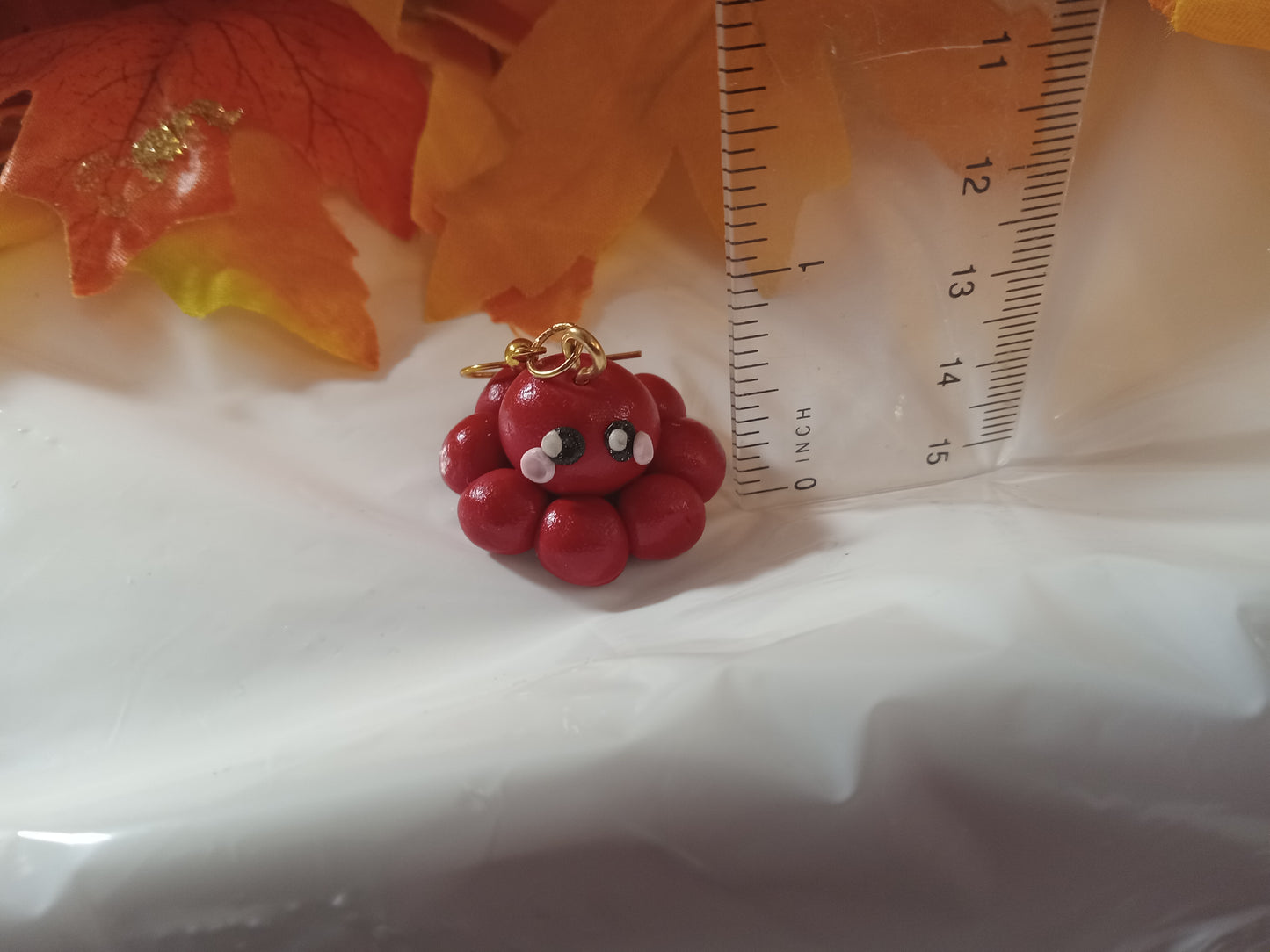 Cutie Pie Clay Octopus Earrings