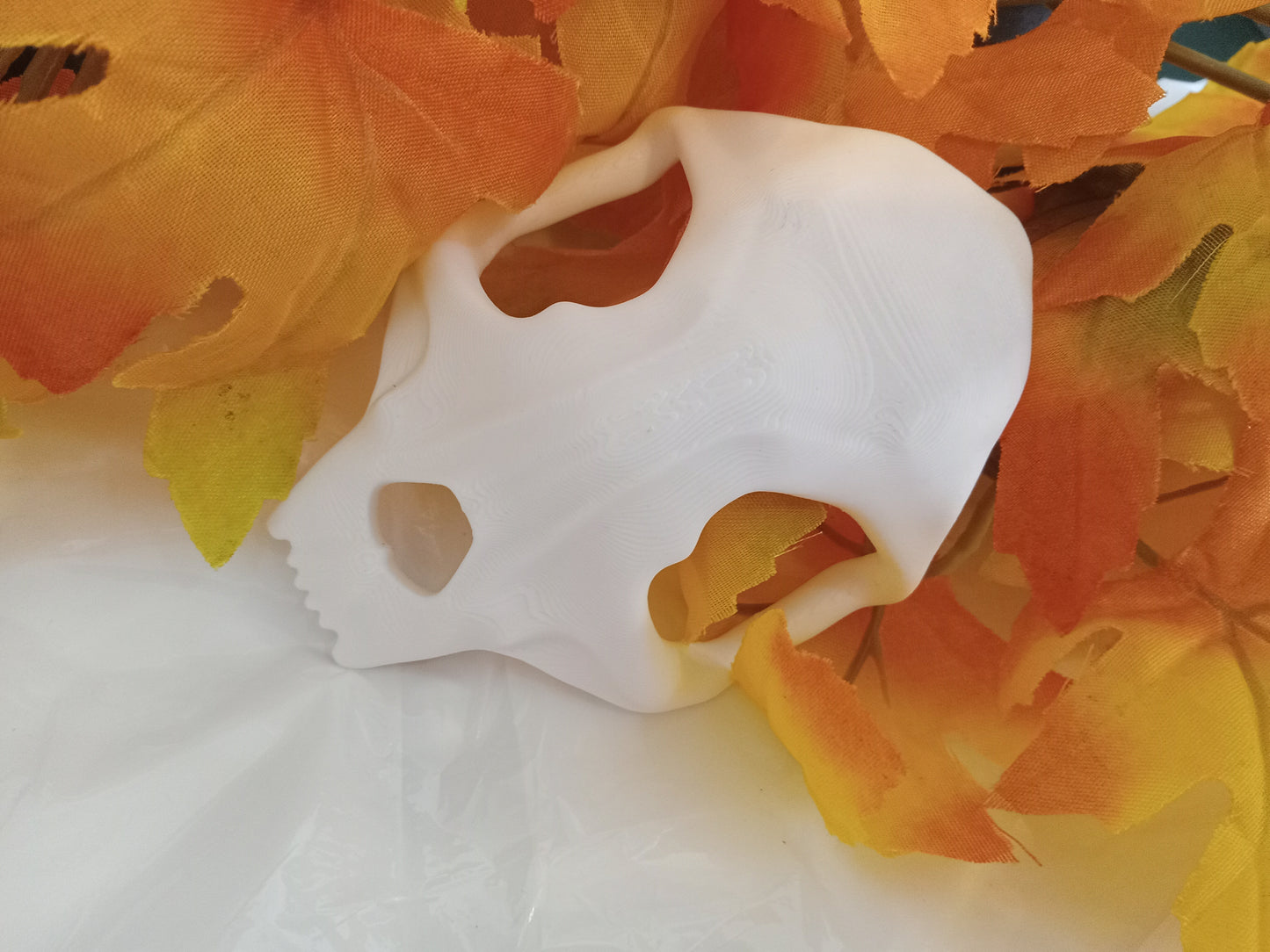 Spooky 3D Printed Skull n Bones Hair Pin