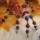 3D Patriotic Beaded Spider