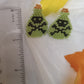 Death by Posion Brick Stitch Earrings