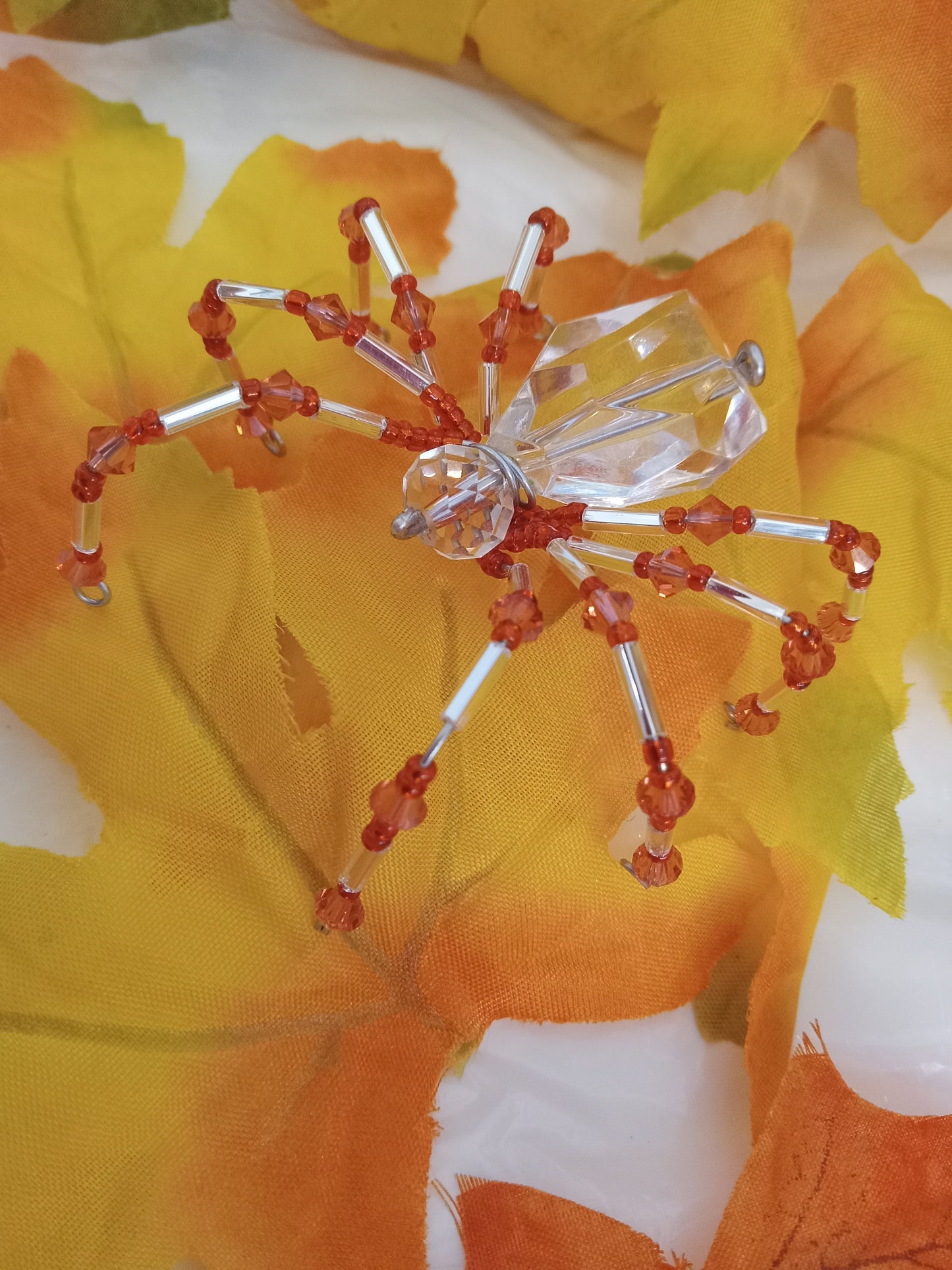 Mini Beaded 3D Spiders