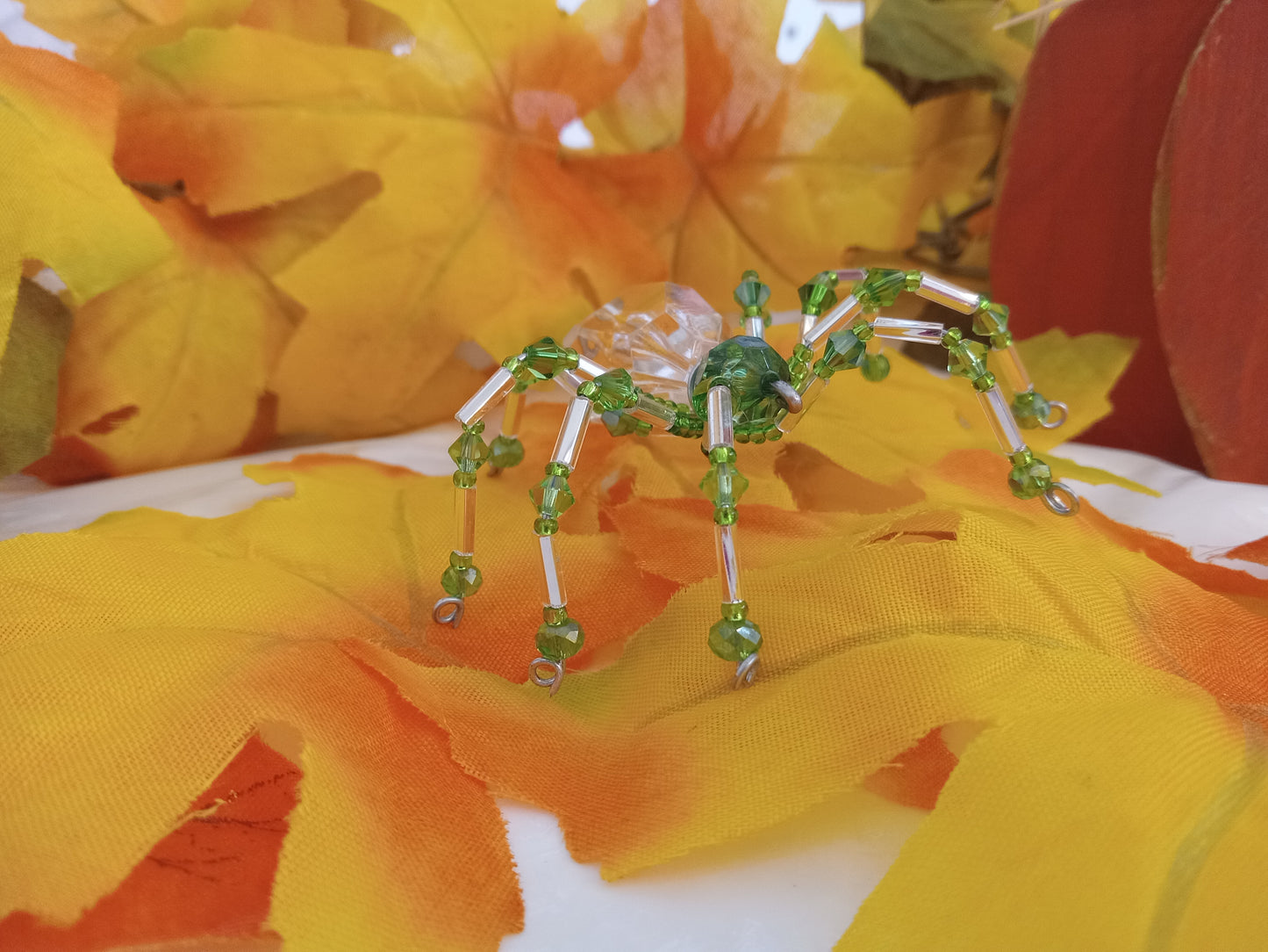 Mini Beaded 3D Spiders