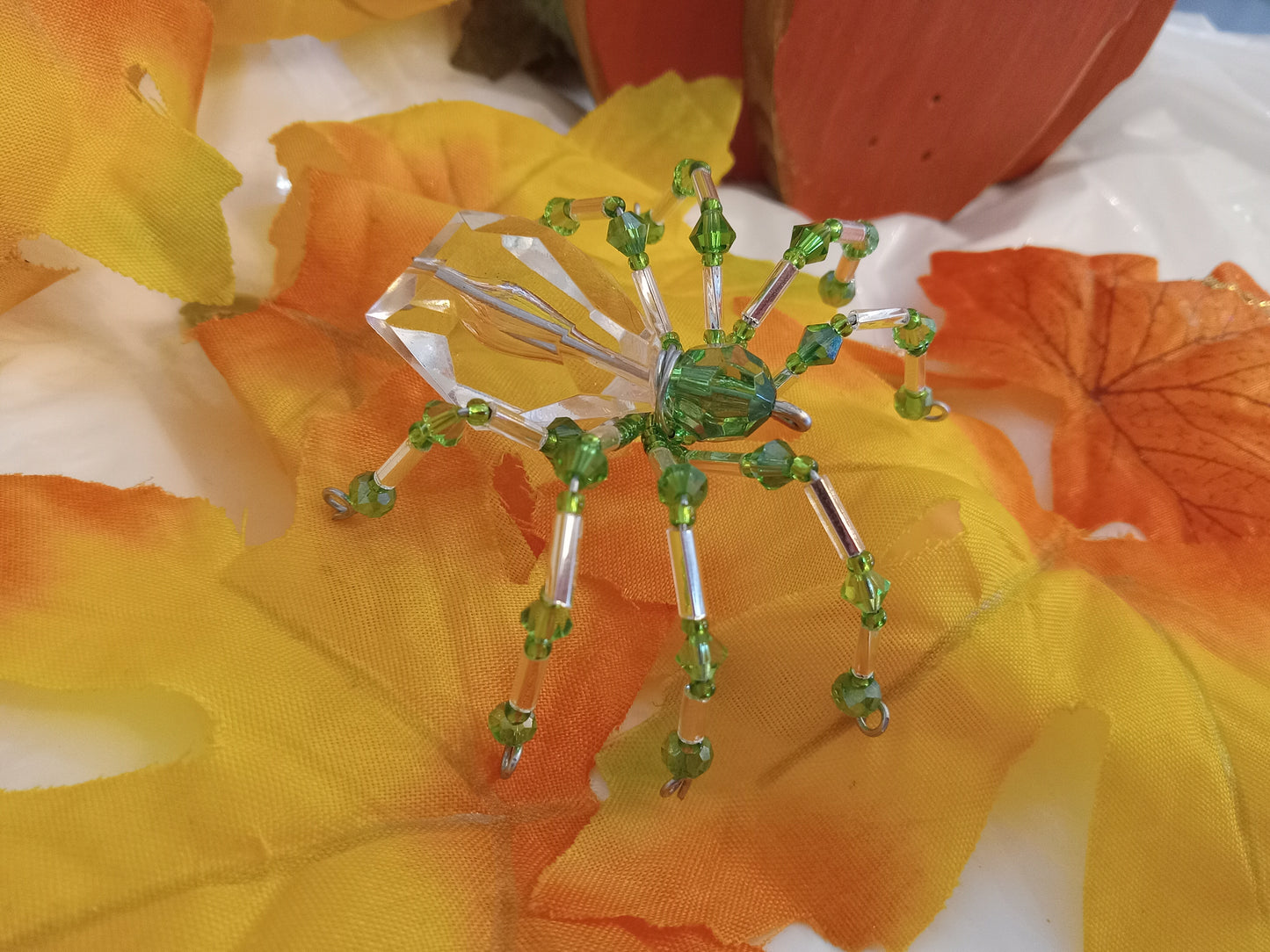 Mini Beaded 3D Spiders