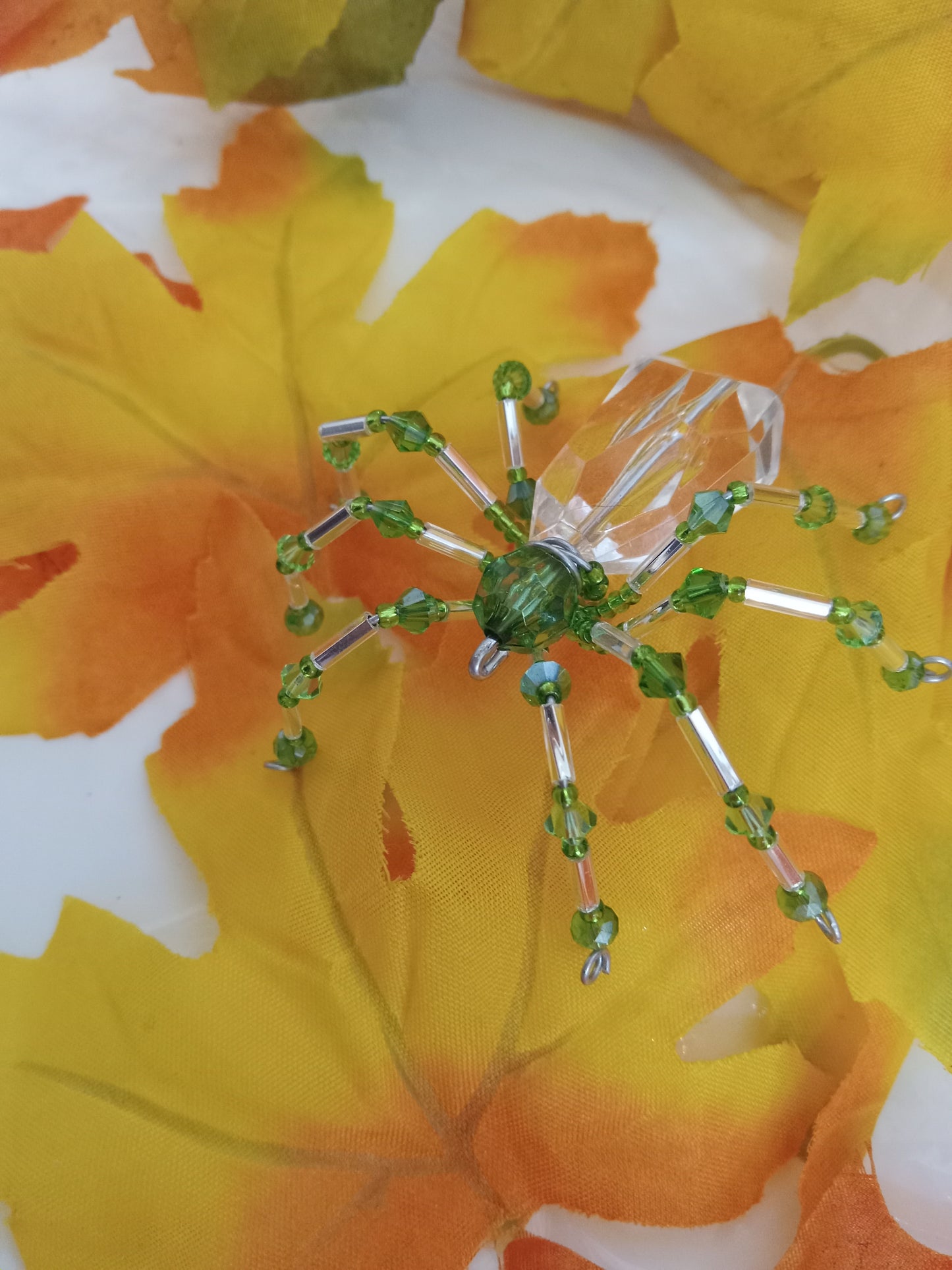 Mini Beaded 3D Spiders