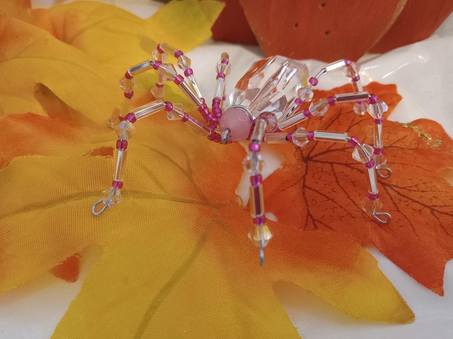 Mini Beaded 3D Spiders