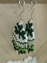 Clover Fringe Earrings